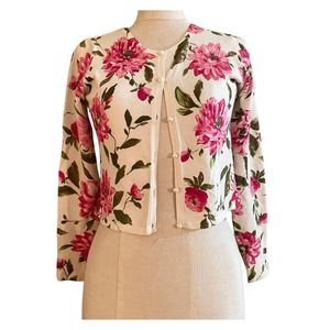 Floral cardigan